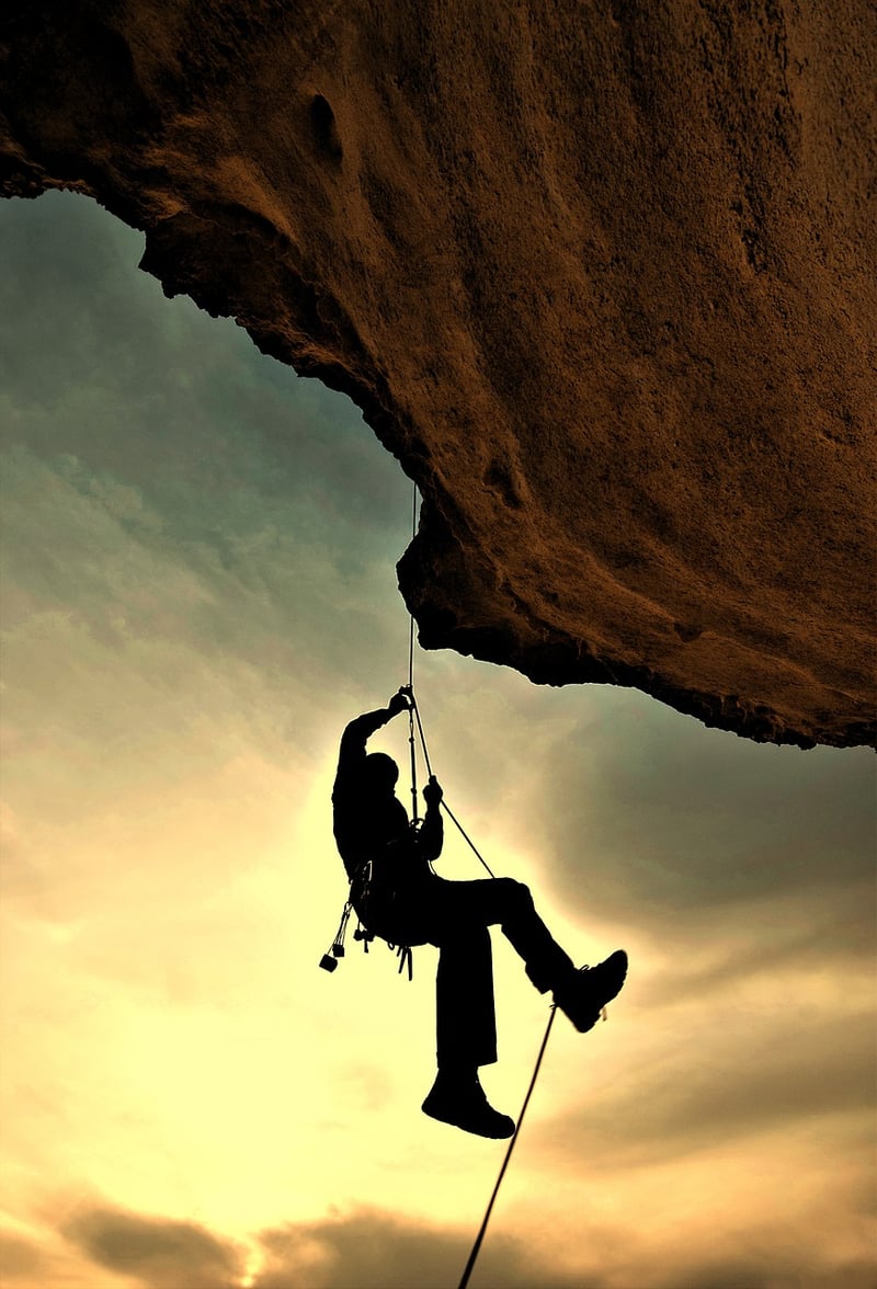 rock climbing