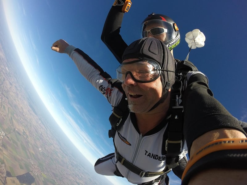 skydiving